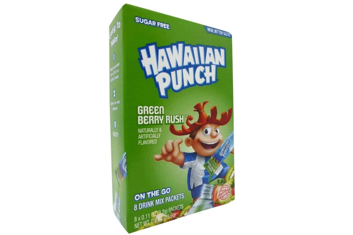 Hawaiian Punch-Green Berry Rush Drink Mix (25.6 g)