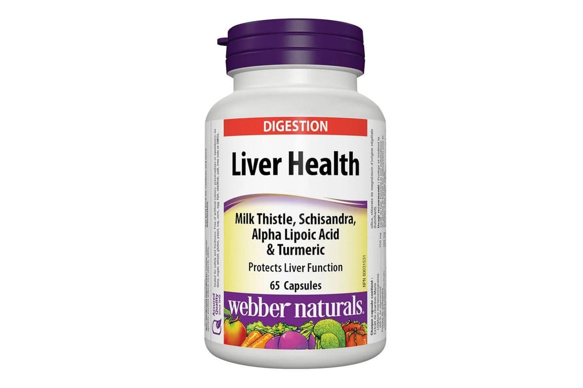 Webber Naturals Liver Health Capsules (65 ct)