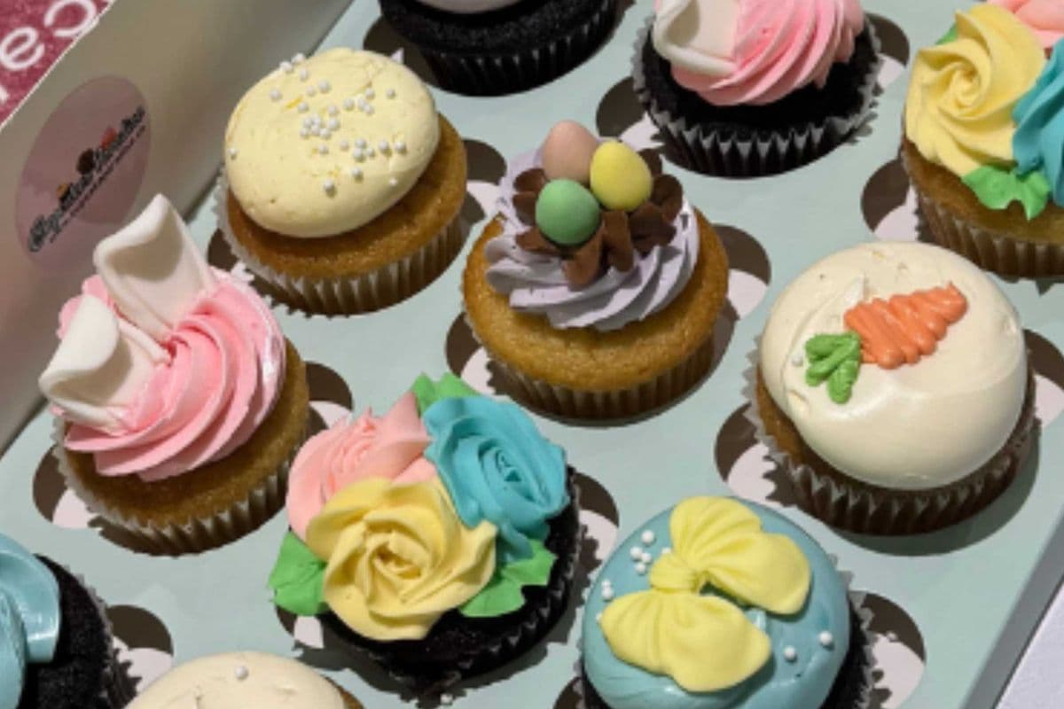 6 Assorted Gluten free Vegan Cupcakes