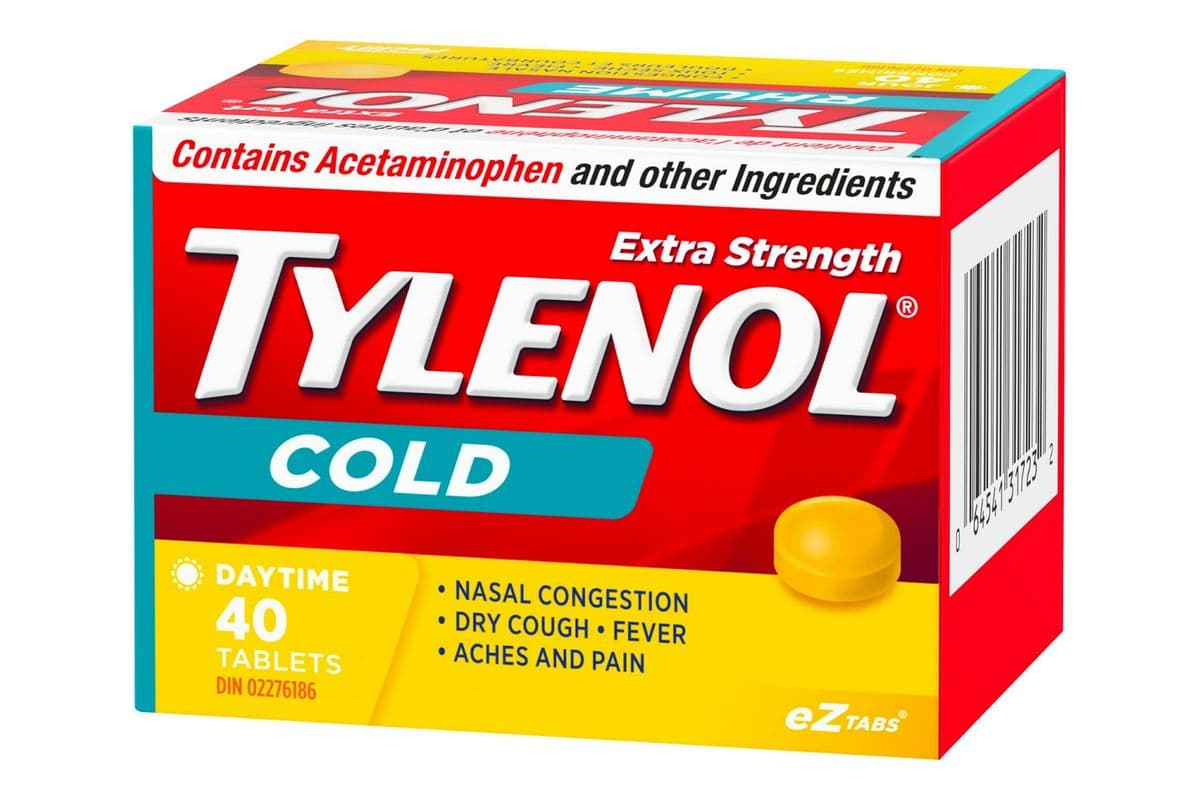 Tylenol Cold Extra Strength Day Tablets (40 ct)