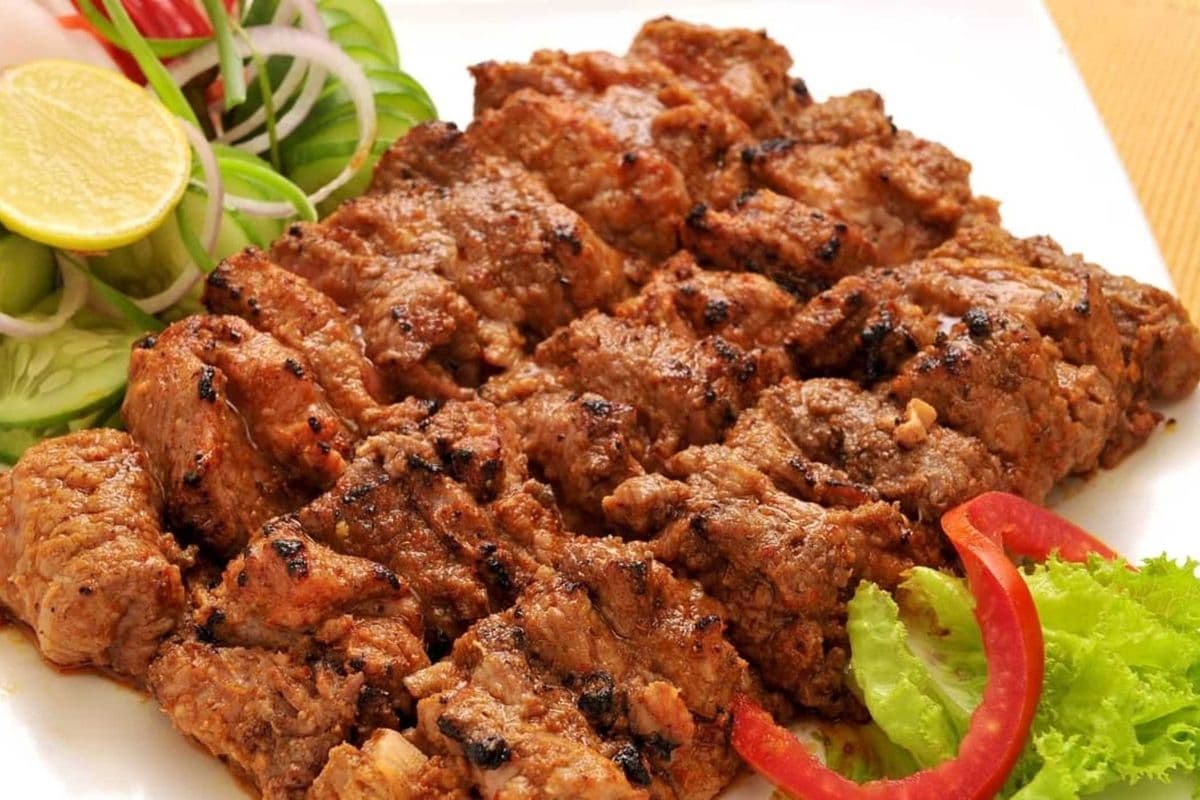 Beef Bihari Kabab (Spicy) Skewer