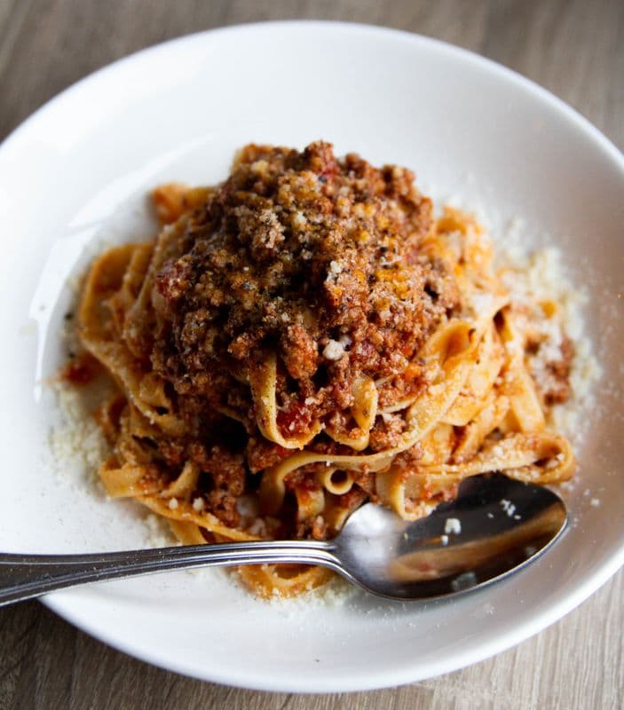 Tagliatelle al Ragu