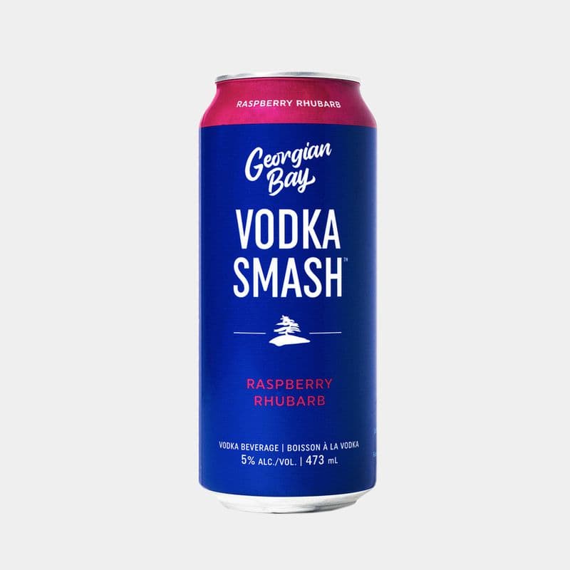 Georgian Bay Vodka Smash Raspberry Rhubarb (ABV 5)