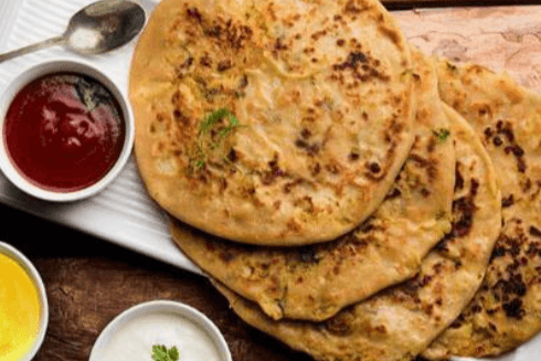 Coriander Aloo Parantha
