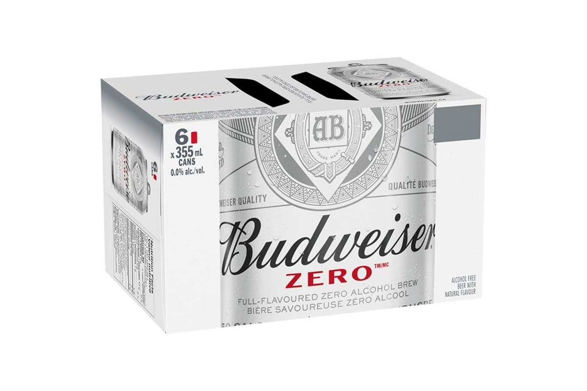 BUDWEISER ZERO 6/355ML