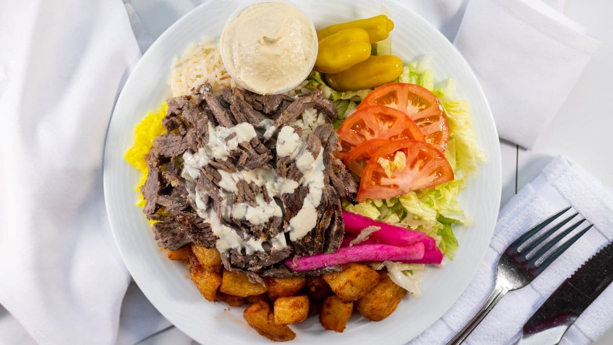 Assiette Shawarma boeuf