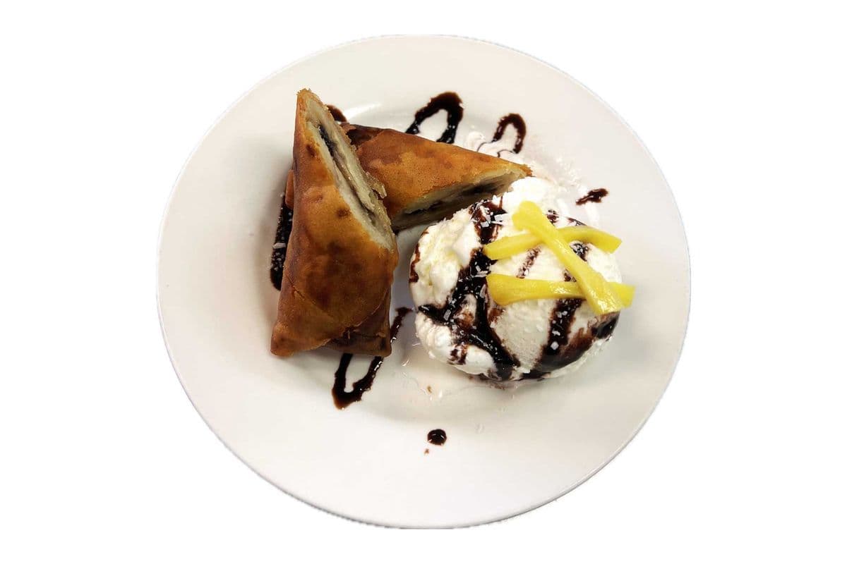 Deep Fried Banana Ice Cream