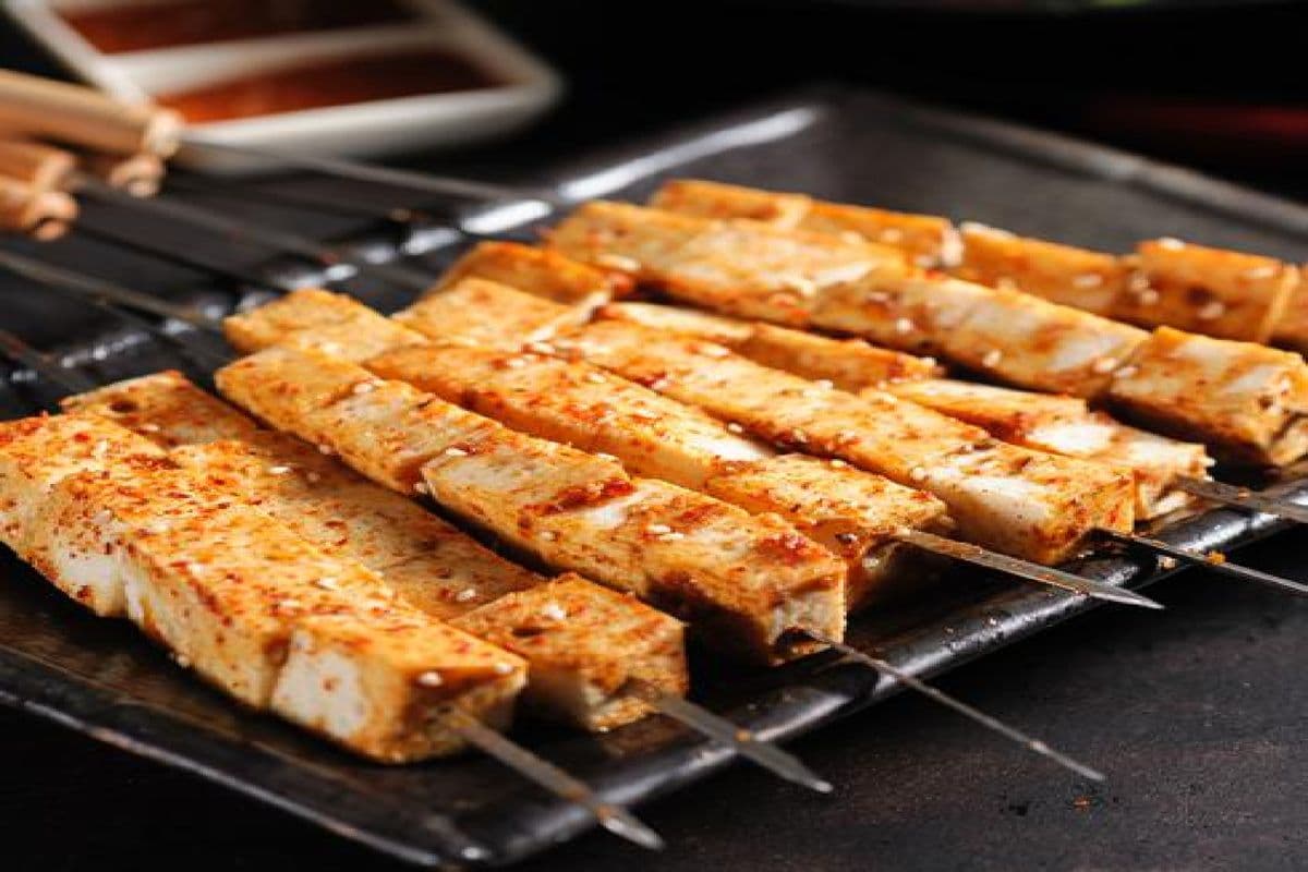 Tofu-Style Fish 2PC（碳烤鱼豆腐串2个）
