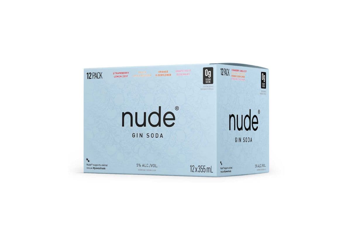 Nude Gin Soda Variety (12 x 355ml)