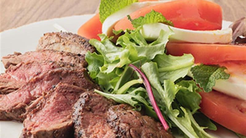 Beef Tenderloin Caprese