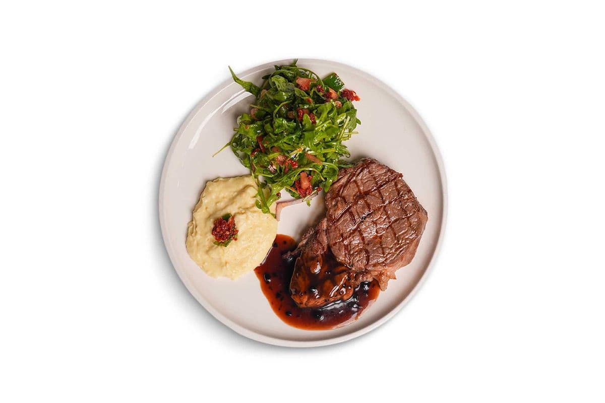 Rib-Eye Steak (14 Oz) (700 Cal)