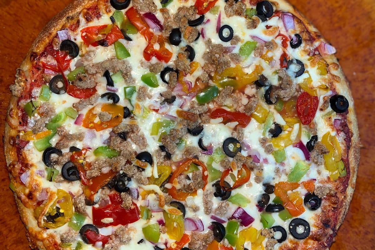 8. 10" Small Beef Mexican Pizza