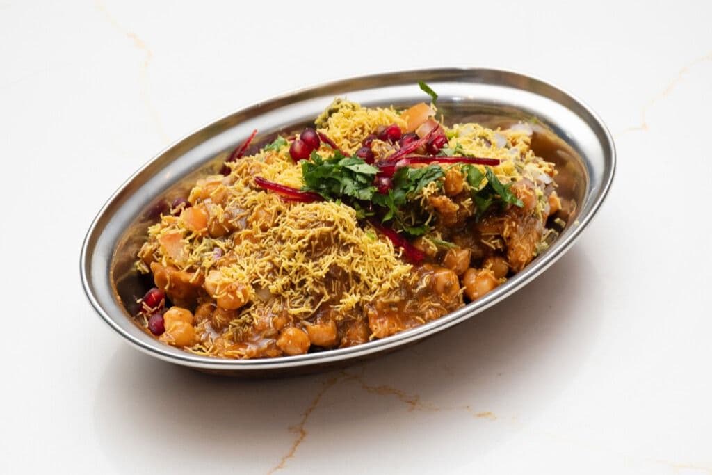Channa Samosa Chat