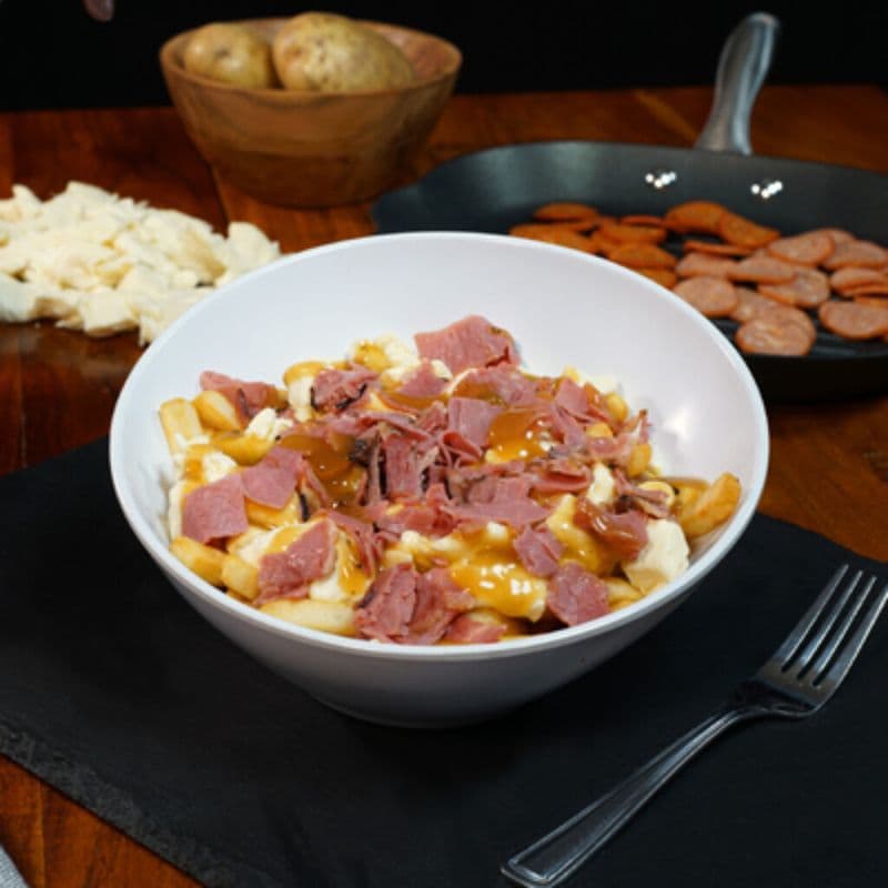 Petite poutine viande fumée / Petite poutine viande fumée
