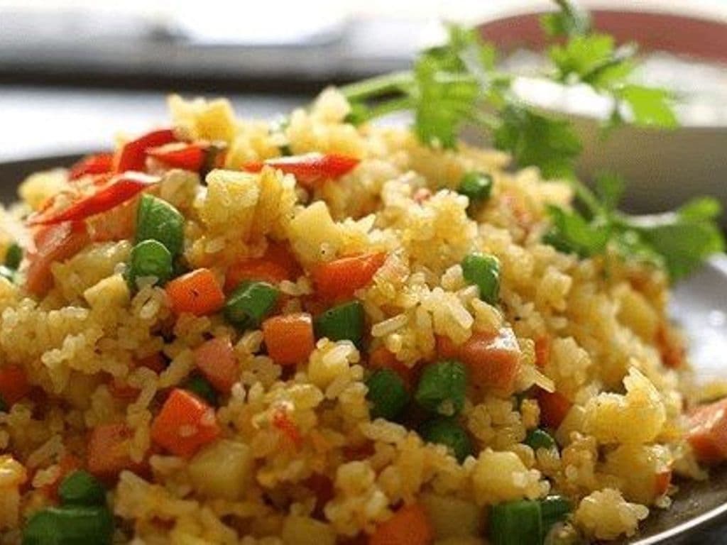 (18)- Riz Frit aux Légumes et Tofu