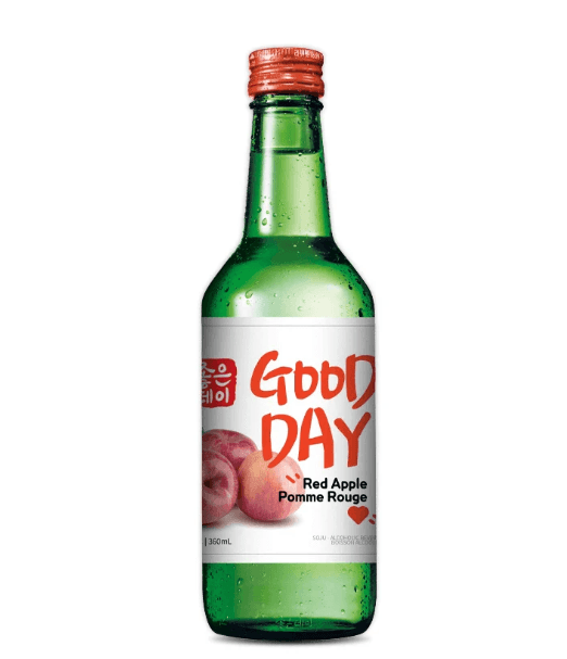 Jinro Red Appl Soju / Pomme Rouge Soju 
