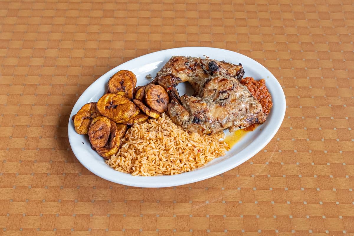 Demi poulet braisé / Braised Half Chicken