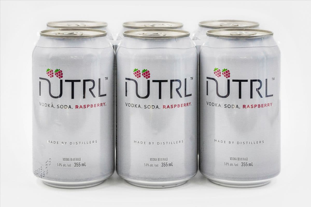 NUTRL RASPBERRY 6X355ML CAN (1 x 6 CANS)