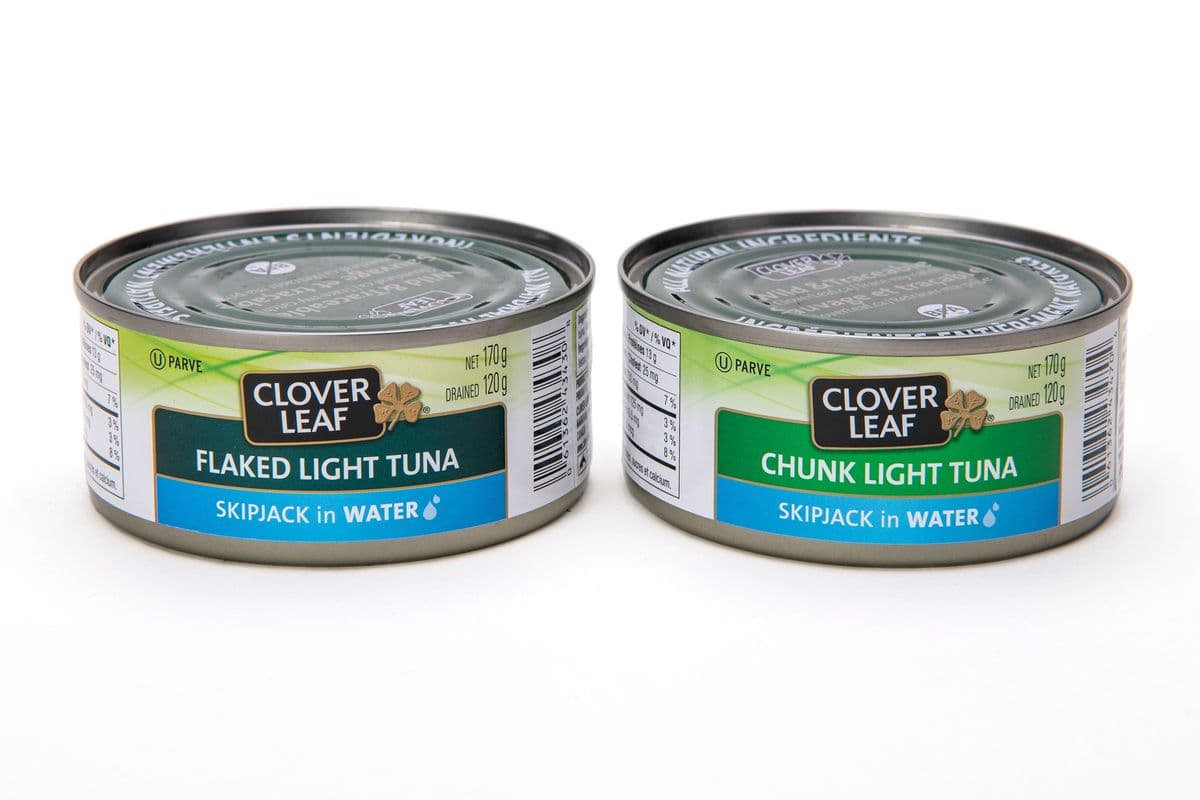Clover Leaf Flaked/Chunk Tuna Skipjack in Water (170 g)