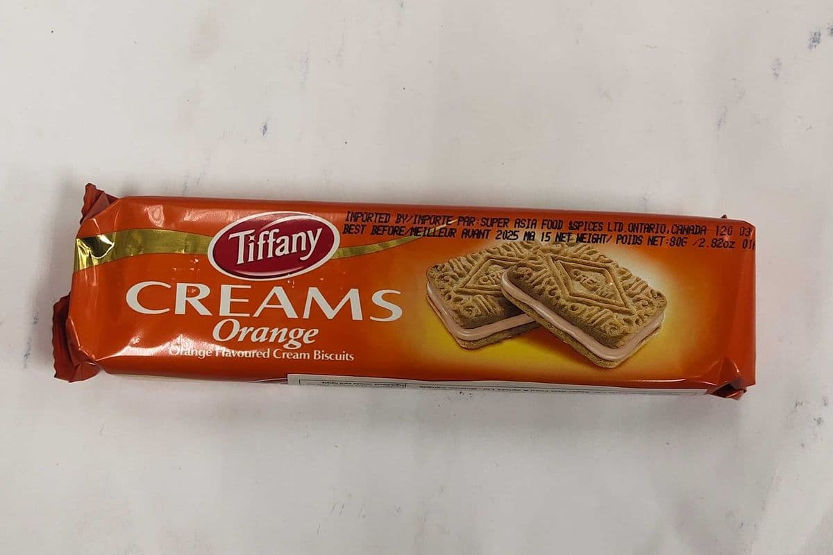 Tiffany Orange Cream Biscuit (80 g)