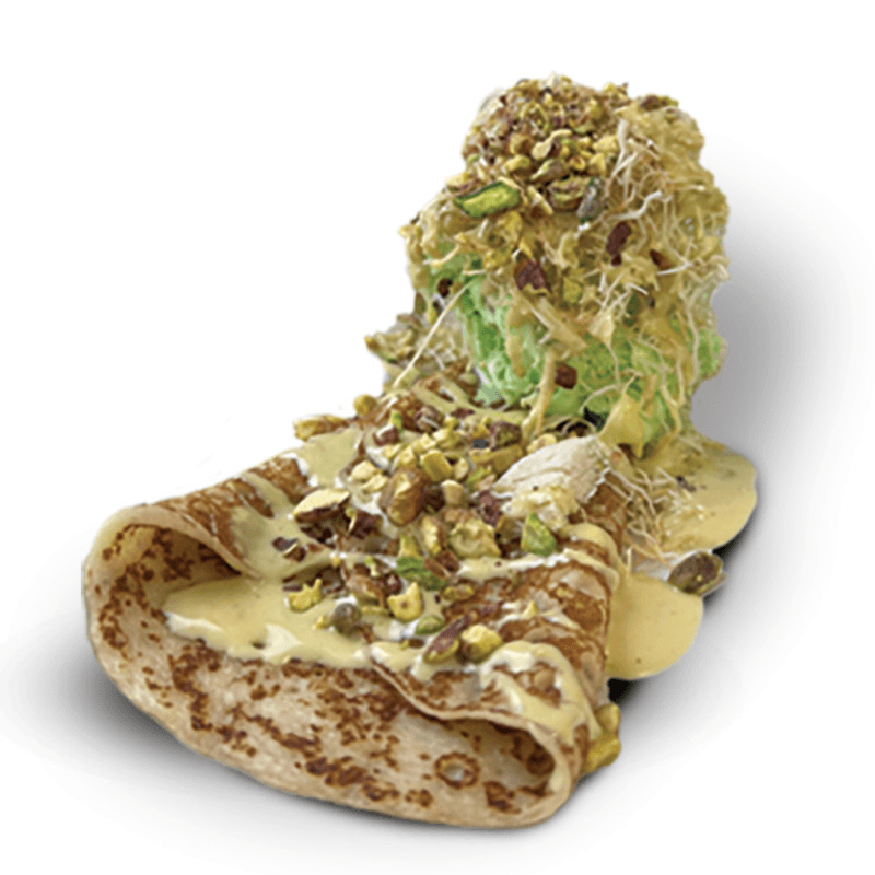 Kunefe Pistachio Crepe / Kunefe Pistache Crêpe