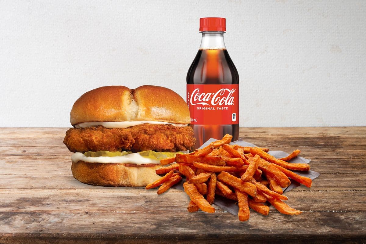 Plant-Based Chick'n Sandwich Combo