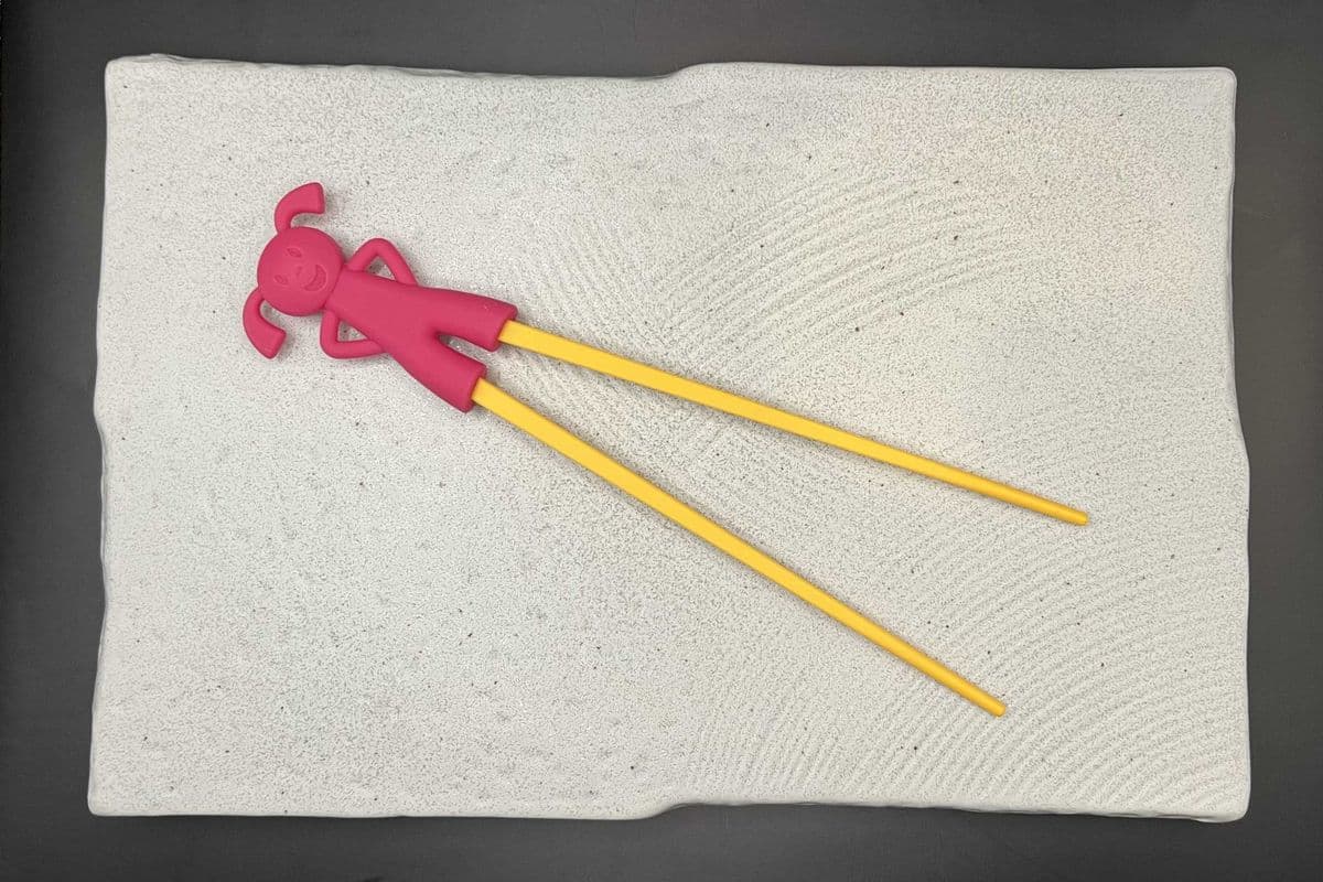 Reusable Training Chopsticks - Pink