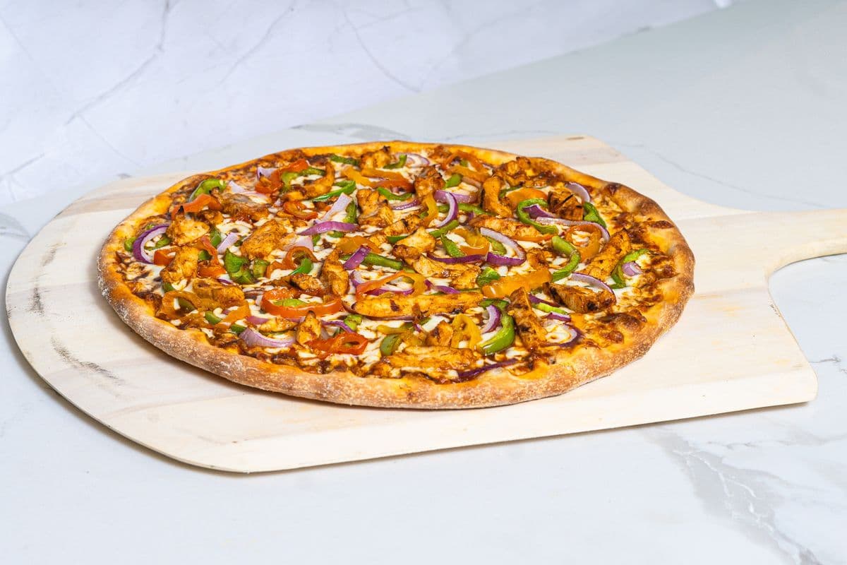 14'' Large Butter Chicken Gourmet Pizza