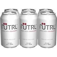 NUTRL CRANBERRY 6 CAN (6 X 355ML)