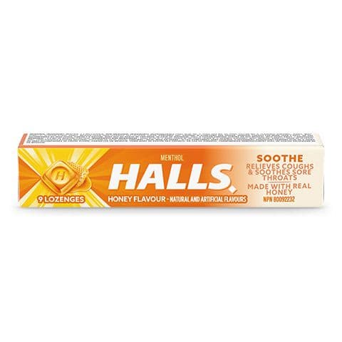 Halls Menthol Honey