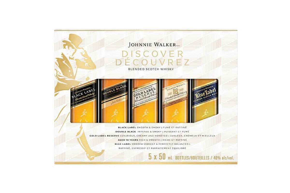 Johnnie Walker Discover Taste Pack (5 x 50ml)