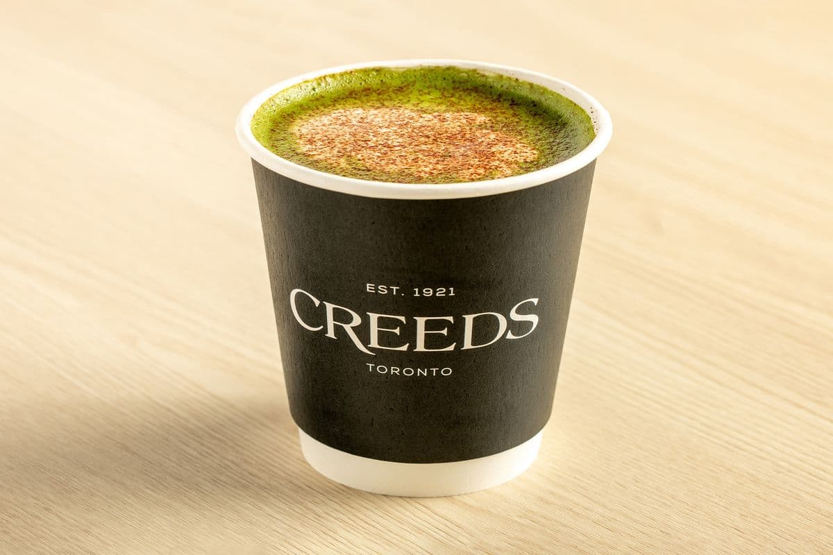SALTED CARAMEL MATCHA LATTE - 12oz