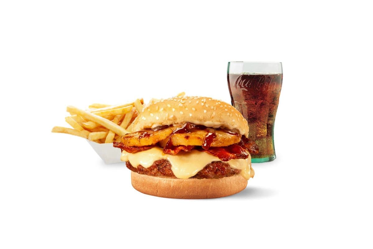 L Hawaiian Cheeseburger Meal