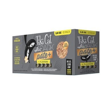 Tiki Cat After Dark Pate+ Variety Pack Wet Cat Food 12 x 2.8oz