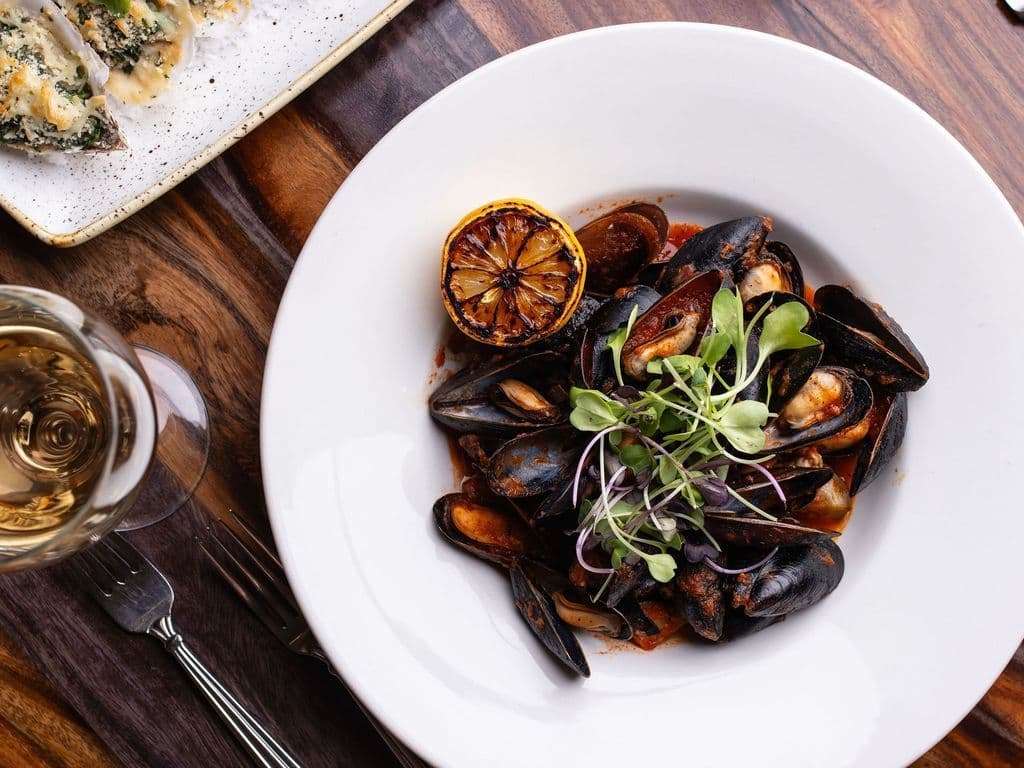 Ratatouille Mussels 