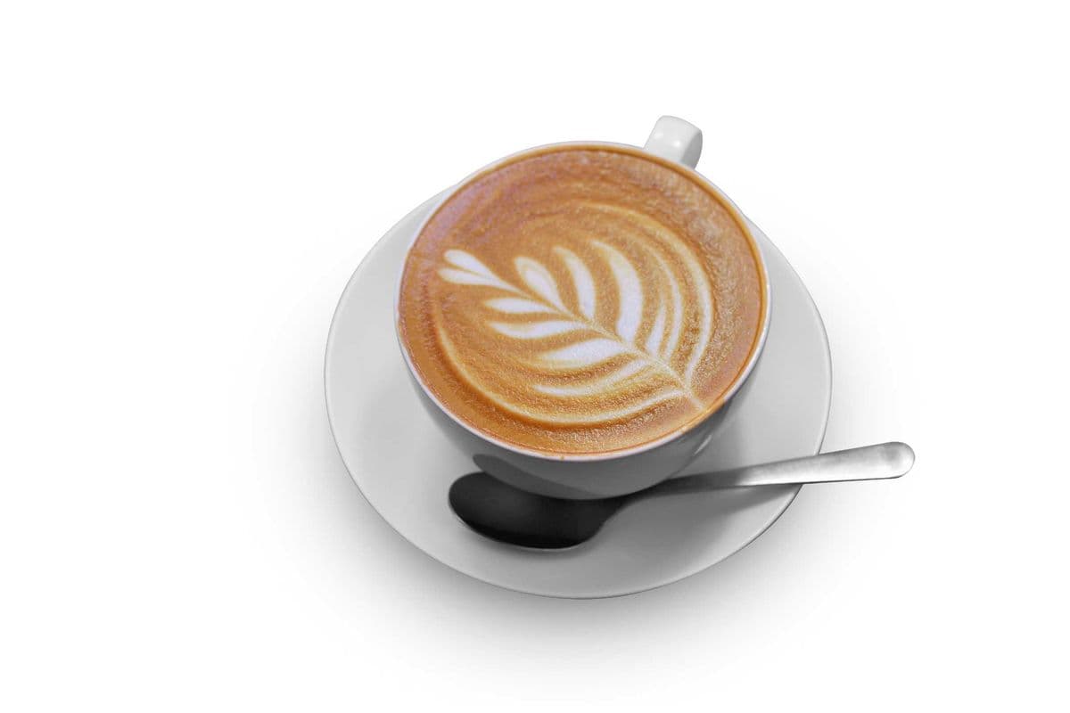 Hot Maple Cinnamon Latte Coffee