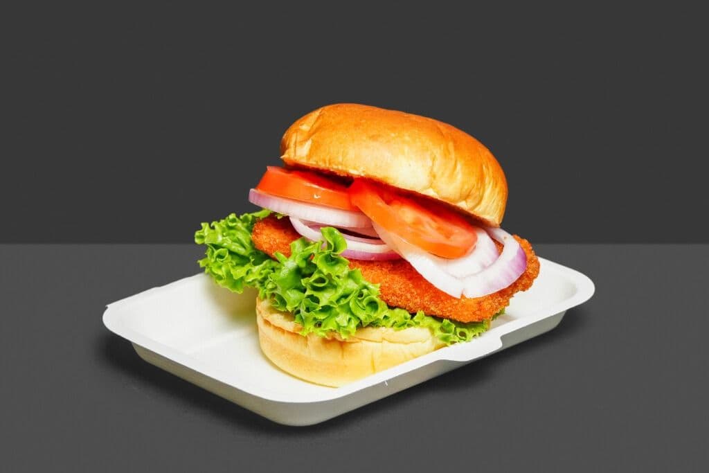 Hot N’ Crispy Paneer Burger