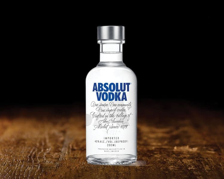 Absolut Vodka Bottle (750 mL)