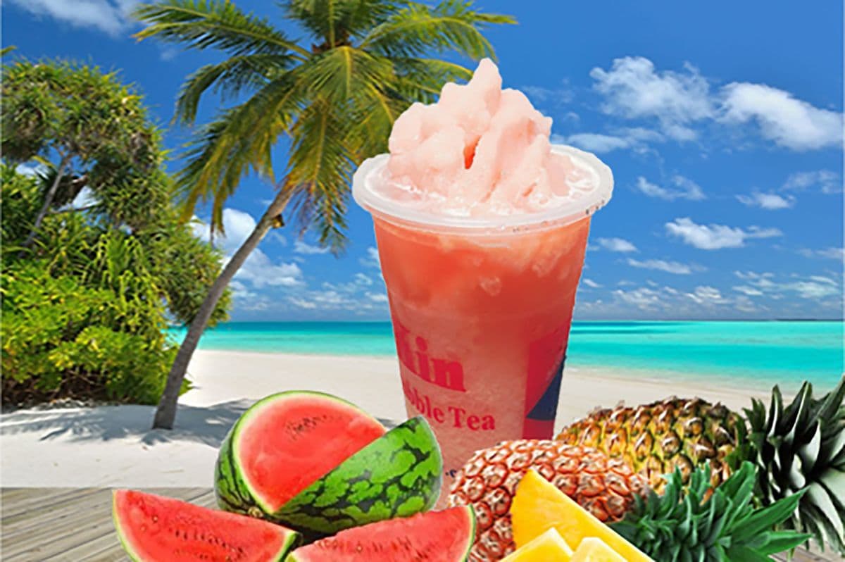 Pineapple Watermelon Real Fruit Slush