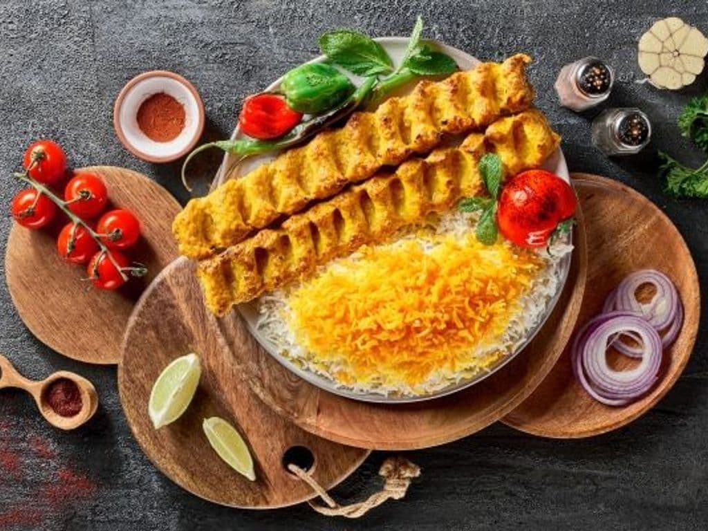Chicken Koobideh (No Drink, No Salad) کباب کوبیده مرغ, بدون سالاد و بدون نوشیدنی