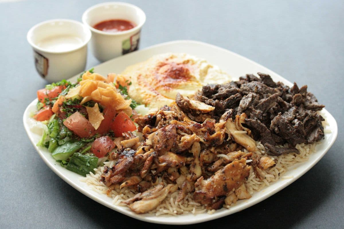 Mixed Shawarma Plate