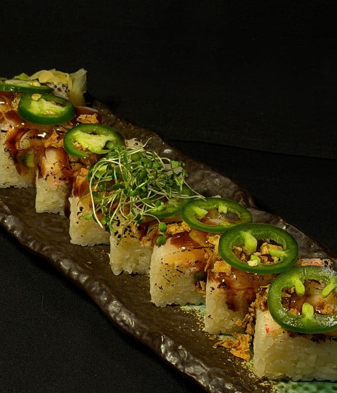 Hotate (Scallop) Aburi Oshi