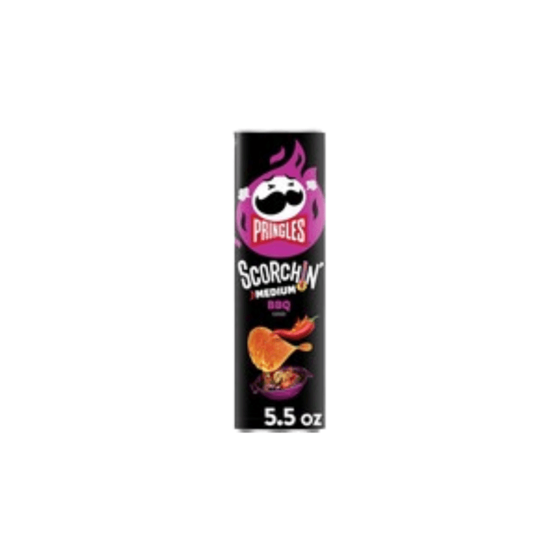 Scorchin Medium BBQ Pringles - USA (156g)