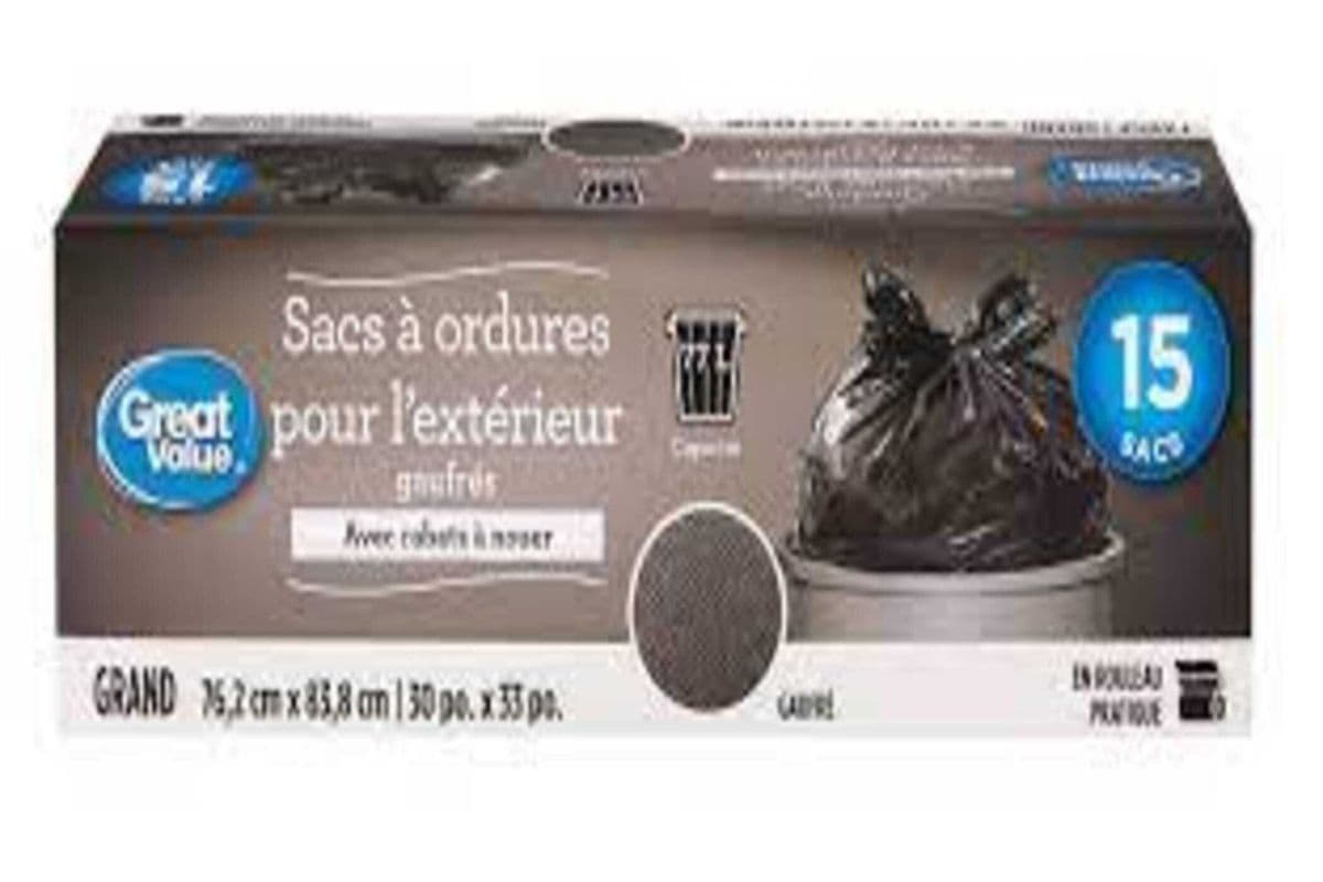 OUTDOOR GARBAGE BAG(15 BAG)