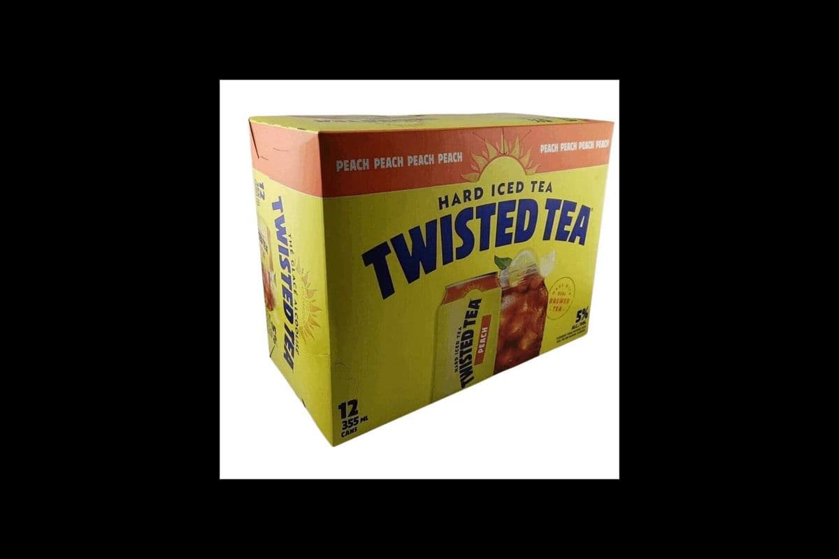 TWISTED TEA PEACH - 12CANS (12*355ML) (12 x 12*355ML)