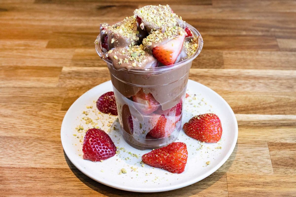 Chocolate Covered Strawberry Cup - Small