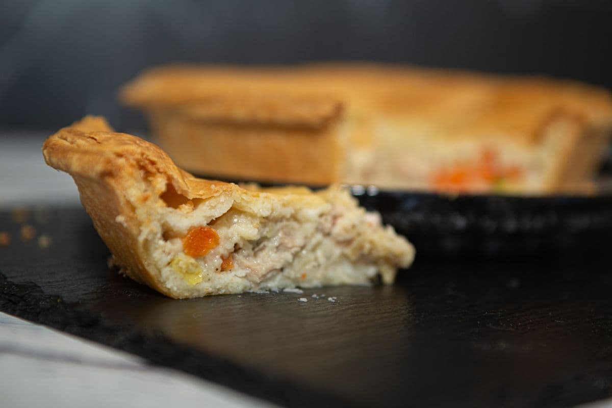 Pate au poulet 8'' cuit congele