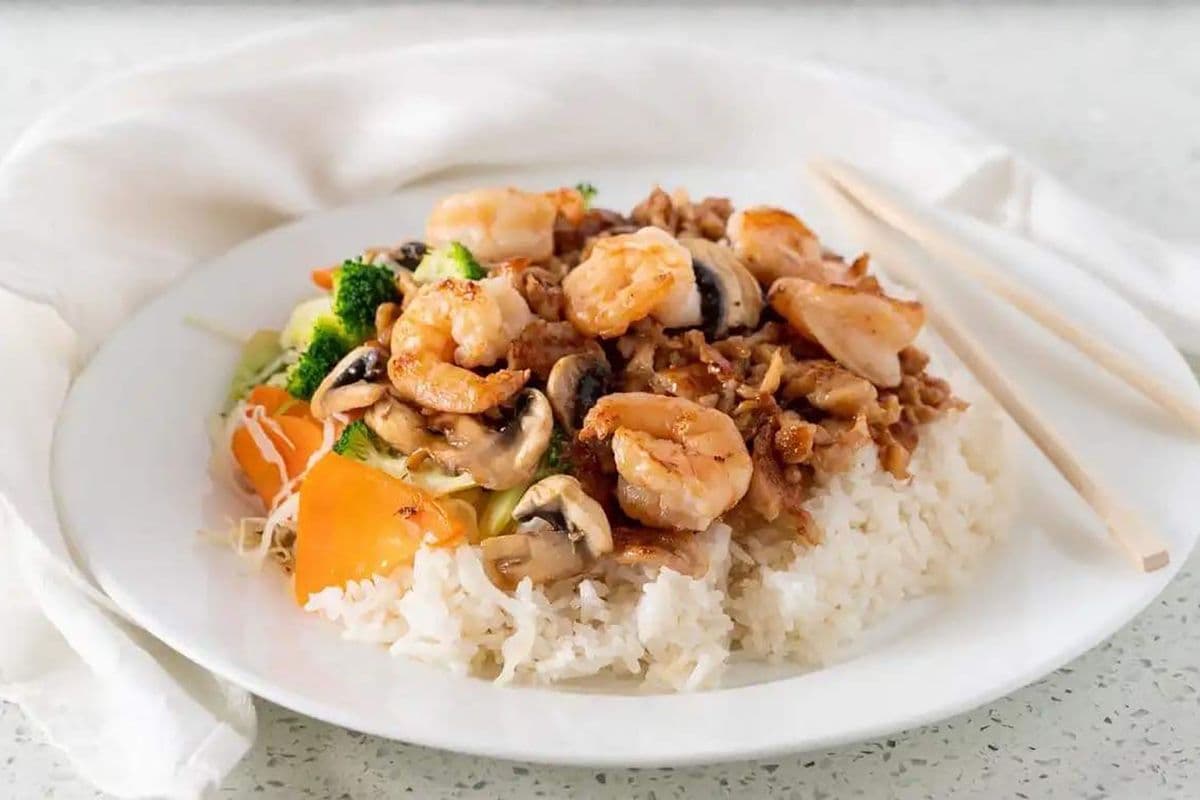 Chicken and Shrimp Teriyaki