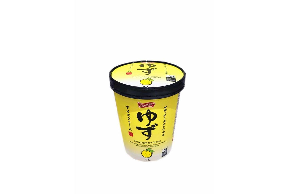 SHirakiku Ice Cream Yuzu Flavor（日本柚子冰淇淋）