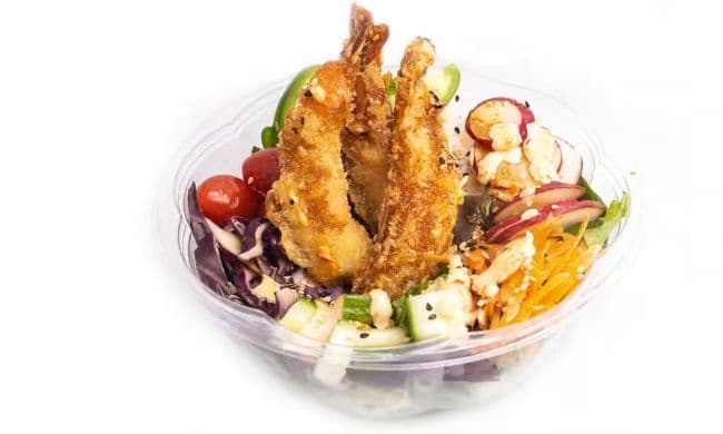 POKÉ CREVETTES TEMPURA